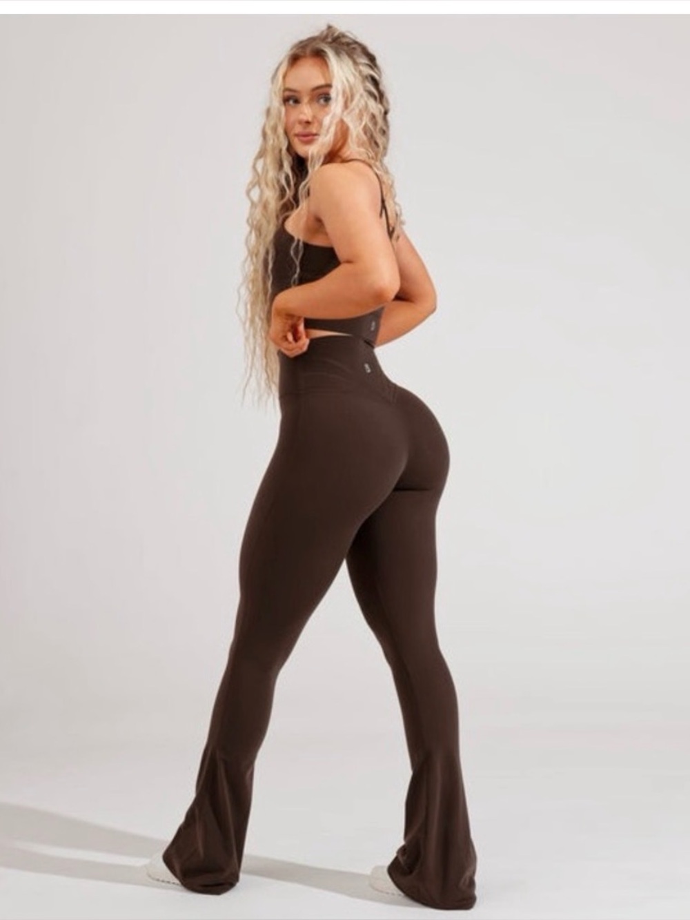 Buffbunny legacy flare legging in Journey Brown - Picture 2 of 7